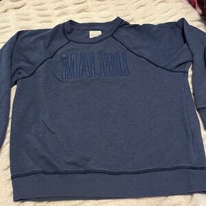 American Eagle Outfitters Denim Blue Top